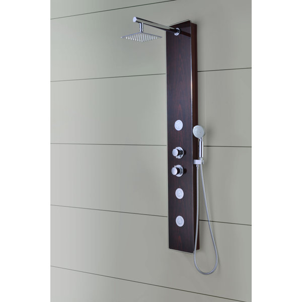 ANZZI Pure Full Body Shower Panel System with Heavy Rain Shower and